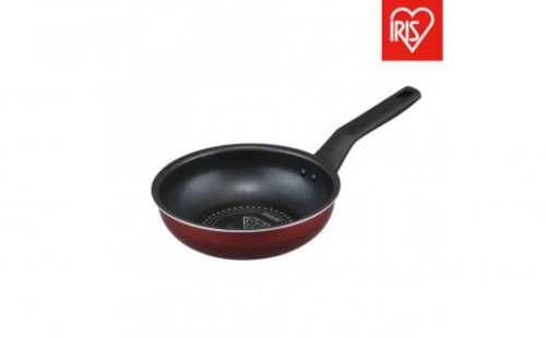 フライパン ダイヤモンドコートフライパン炒め鍋 IH・ガス火両用20cm VDI-W20 ワインレッド 2141363 - 宮城県角田市