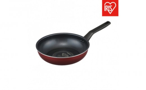 フライパン ダイヤモンドコートフライパン炒め鍋 IH・ガス火両用26cm VDI-W26 ワインレッド 2141364 - 宮城県角田市