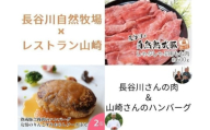しゃぶしゃぶ肉 もも肉 500g 豚合挽肉ハンバーグ 2個 セット 詰め合わせ 長谷川の自然熟成豚 湯煎 湯せん おかず 惣菜 ハンバーグ 簡単調理 しゃぶしゃぶ しゃぶしゃぶ用 モモ肉 豚 ぶた ブタ 豚肉 肉 お肉 青森 青森県 鯵ヶ沢町