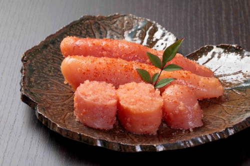 AF080.訳あり！辛子明太子無着色．切子2kg（500g×4）【辛子明太子】 2143193 - 福岡県新宮町