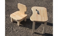 手作り 木製 お子様用、机・いすセット Ver.1 Sサイズ【007B-094】