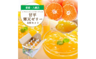 ＜高級品種＞愛媛限定栽培柑橘 甘平(かんぺい)寒天ゼリー 8本セット＜C25-225＞【1629410】