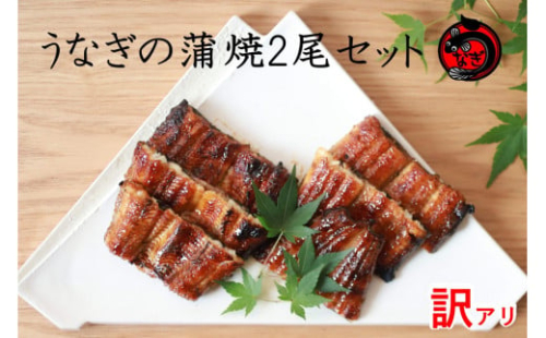 訳アリ!うなぎ蒲焼2尾セット【B-186】 2150709 - 福岡県飯塚市