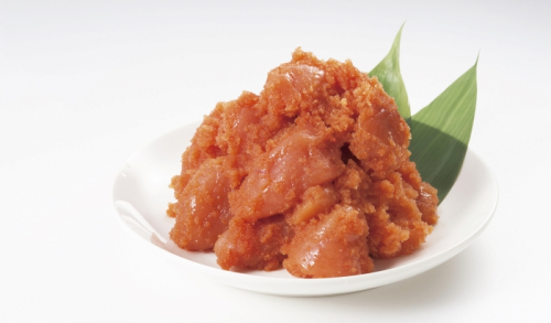 ZI269.訳あり！博多優美堂辛子明太子・無着色切子（切小）500g【辛子明太子】 2155039 - 福岡県新宮町