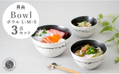 有田焼 掛釉ボウル グリーン 3サイズセット【貝山窯】食器 器 うつわ 丼 取り鉢 汁椀 ラーメン鉢 スープ碗 サラダボウル 個性 モダン シック A35-313 2155201 - 佐賀県有田町