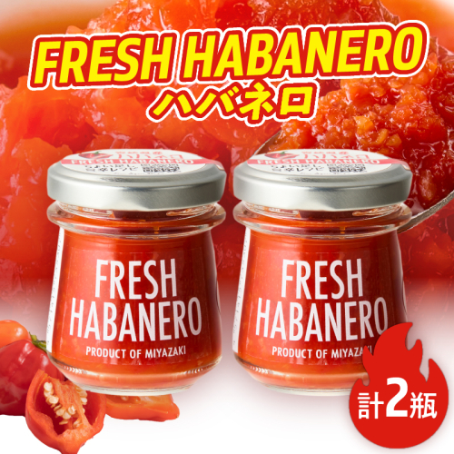 FRESH HABANERO(ハバネロ)計2瓶 漬物 おかず 野菜 加工品 国産_T025-047 2155436 - 宮崎県都農町