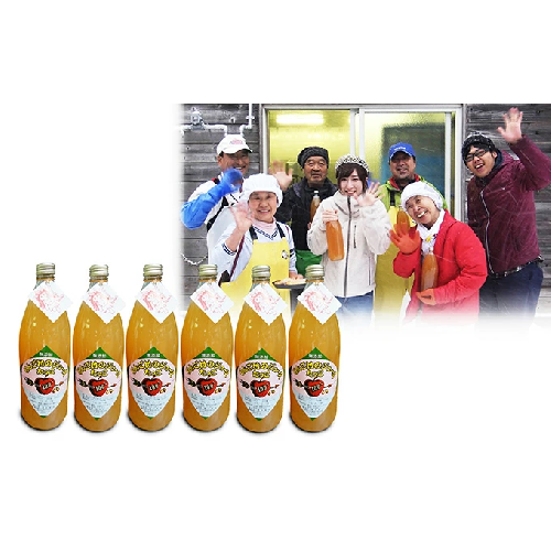 田子の無添加りんごジュース1L×6本 向井邦雄さん生産直送 2156856 - 青森県田子町