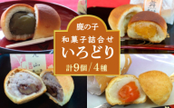 【老舗の菓子屋 鹿の子】和菓子 詰め合わせ「いろどり」4種 9個《築上町》【有限会社 御菓子司 鹿の子】 [ABAC011]