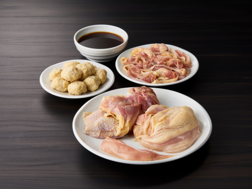 名古屋コーチン鍋セット&追い肉 名古屋コーチン半羽分（350g）セット［001T09］ 2159553 - 愛知県小牧市