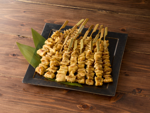 名古屋コーチン焼鳥　皮串20本セット［001T10］ 2159554 - 愛知県小牧市