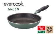 evercookGREEN IH フライパン 26cm