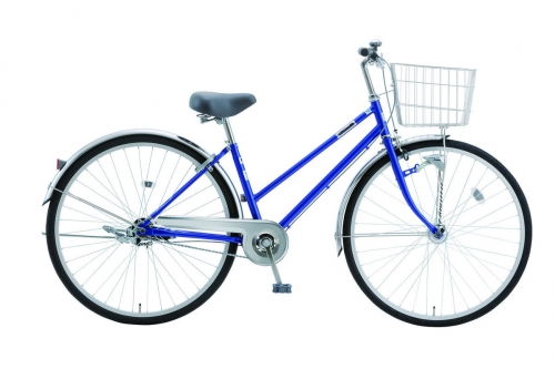 AV48_内装5段オートライト付き自転車 フィフスアベニュー27型ナイトブルー 216142 - 茨城県古河市