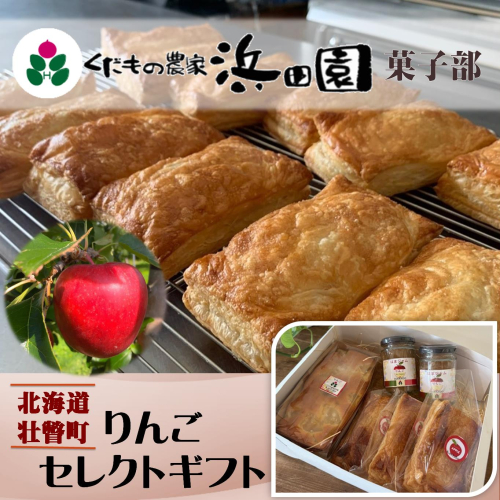 浜田園菓子部の「りんご」セレクトギフト SBTI006 2163508 - 北海道壮瞥町