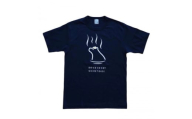 「知床トコさん」×久米繊維　コットンTシャツ　温泉柄　Mサイズ　半袖【1634784】