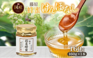 藤原国産蜂蜜 けんぽなし 160g はちみつ ケンポナシ 玄圃梨 国産 単花蜜 朝しぼり 完熟 ハチミツ パン 菓子 トースト ホットケーキ ヨーグルト 調味料 隠し味 お取り寄せ 瓶 容器 常温 常備 送料無料 藤原養蜂場 岩手県 盛岡市
