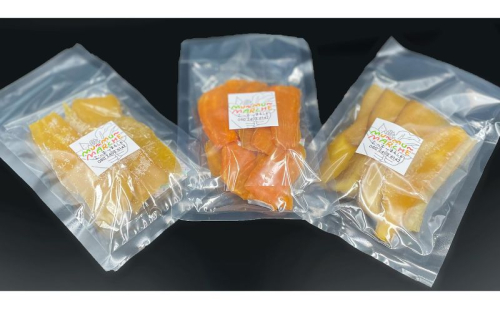 む~む~まるしぇの干いも3袋(3種類) 2164385 - 三重県名張市