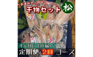 【4ヶ月に1回定期便2回】厳選！小田原の旬の干物セット 松【 まぐろや 神奈川県小田原市 】