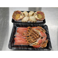 蟹しゃぶセット（本ズワイガニ500g～600g×2杯分／蟹味噌付き・カニだし付き）