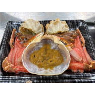 蟹しゃぶセット（本ズワイガニ900g～1kg×1杯分／蟹味噌付き・カニだし付き）