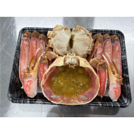 焼き蟹セット（本ズワイガニ900g～1kg×1杯分／蟹味噌付き・カニだし付き）