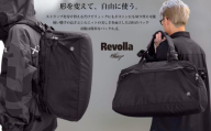 005-179 らくらく2WAY！ボストン＆リュックバッグ 30リットル ブラック 軽量 大容量 収納 アウトドア バッグ 静岡県 牧之原市 REVOLLA