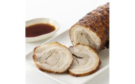 肉のプロが作った秘伝の味　手作りジューシーバラ焼豚 カナダ産　400g×2本【1637251】