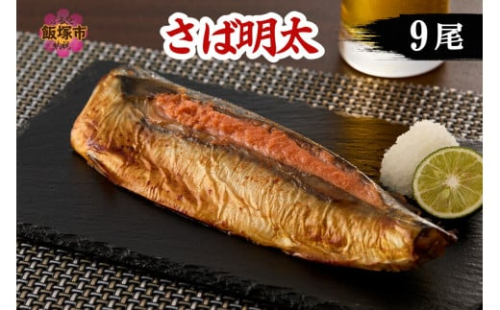 さば明太 9尾【B4-043】 2169032 - 福岡県飯塚市