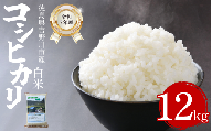 米 選べる 容量 12kg （2kg × 6袋 ）コシヒカリ 令和7年度産 お米 こめ 棚田米 白米 精米 ごはん ご飯 白飯 ゴハン  小分け 便利  徳島県 吉野川市