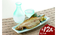 浜田の上品笹カレイ・大き目肉厚水カレイ2種食べ比べセット計12尾 【198_0002】