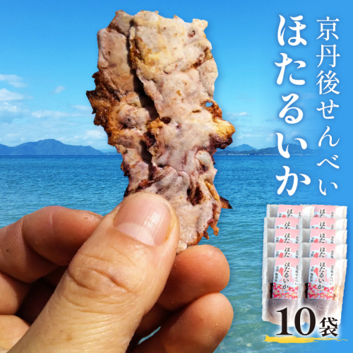 コンクール受賞！ほたるいか姿焼き海鮮せんべい 10袋京丹後の職人仕上げ◎贅沢なおつまみ・ギフトに人気
 2172984 - 京都府京丹後市