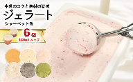 ジェラート 詰め合わせ 120ml 選べる 個数 6個 シャーベット系 のみ 冷凍 フルーツ ギフト プレゼント 贈答 お取り寄せ グルメ 季節限定 冷凍 徳島県 吉野川市 株式会社マイスター社