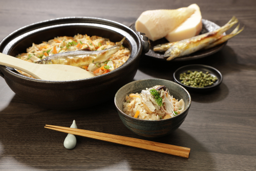 1007.和歌山　海～山～川～の幸　炊き込みご飯の素３種セットA　（鮎・しらす・みかん鶏）(A1007-1) 2174201 - 和歌山県有田市
