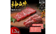 神戸牛 名店焼肉 カルビ 1.2kg 【雄三郎監修】 食べログ百名店