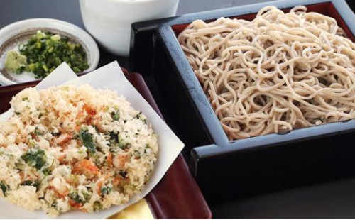 桜えびかき揚げと静岡産生そば（冷凍）4人前【配送不可：離島】■ 2174340 - 静岡県静岡市