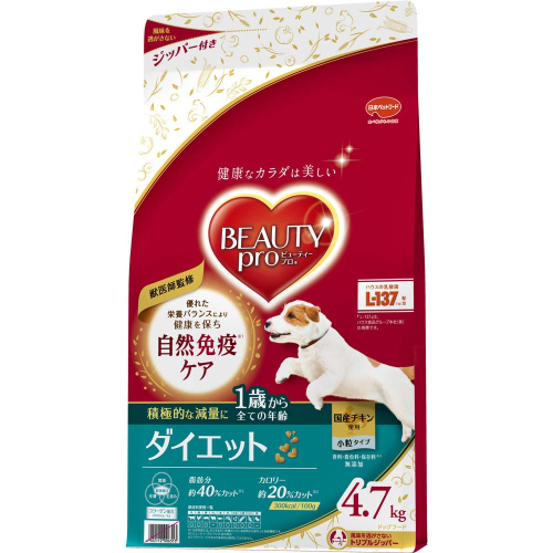 ビューティープロ ドッグ ダイエット 1歳から 4.7kg ｘ1(ケース単位) ドッグフード 2175533 - 静岡県袋井市