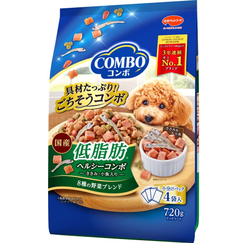 コンボ ドッグ 低脂肪 720g ｘ12(ケース単位) ドッグフード 2175555 - 静岡県袋井市