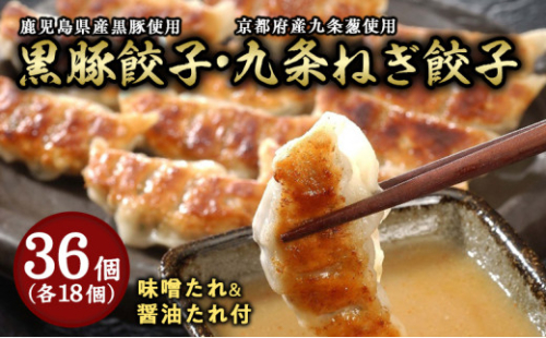 芦屋 伊東屋謹製「黒豚 餃子・九条ねぎ 餃子」各1折セット (たれ付) ＜お中元 到着目安7月下旬＞【ぎょうざ ギョーザ 中華 点心 惣菜 簡単 おうち おかず おつまみ 国産豚肉 豚肉 九条葱 ねぎ もちもち皮 ジューシー 肉汁 冷凍 食べ比べ イトー屋 お取り寄せ ギフト お中元 お歳暮 2178285 - 兵庫県芦屋市
