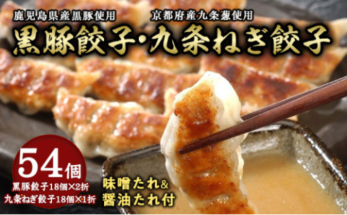 芦屋 伊東屋謹製「黒豚 餃子 2折 ・ 九条ねぎ 餃子 1折」セット (たれ付) ＜お中元 到着目安7月下旬＞【ぎょうざ ギョーザ 中華 点心 惣菜 簡単 おうち おかず おつまみ 国産豚肉 豚肉 九条葱 ねぎ もちもち皮 ジューシー 肉汁 冷凍 食べ比べ イトー屋 お取り寄せ ギフト お中元 お歳暮 2178287 - 兵庫県芦屋市
