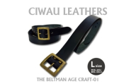 ラフテール＜AGE CRAFT-01(38mm) ＞Lサイズ　BELT-AC01-BK-BR-L【1639656】
