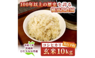＜先行予約・9月以降順次発送＞令和7年　ひたちなか市産　コシヒカリ(玄米)10kg×1袋【1641939】