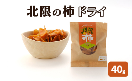北限の柿 ドライ 40g 柿のドライフルーツ 秋田県産 お菓子 スイーツ 2181024 - 秋田県能代市
