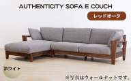 No.1120-06 （レッドオーク）AUTHENTICITY SOFA E COUCH W（ホワイト） ／ 家具 木製 ウッドフレーム ソファ カウチタイプ カウチソファ ラグジュアリー 広島県