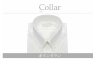 【形態安定】ケアも簡単！安心して着れる綿ポリ混紡メンズ用ドレスシャツ「3Lサイズ」衿型ボタンダウンカラー 1080037