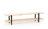 kinari TV bord(キナリ TVボード) Black【幅150cm×奥行31cm】 M-mq-A03A