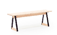 kinari Table(キナリ テーブル)  Black【幅150cm×奥行75cm】M-mp-A63A