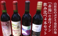 309 日本ワインの原点「赤湯赤ワイン」飲み比べセット 各720ml