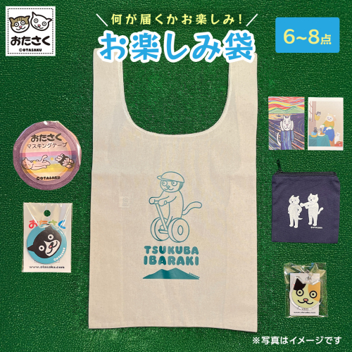 【 おたさく 】 おたのしみ袋 6～8点 おたさく ねこグッズ 福袋 雑貨 かわいい 猫 ねこ ネコ 猫グッズ ネコ好き にゃんこ おまかせ お楽しみ [AE37-NT] 2192126 - 茨城県つくばみらい市