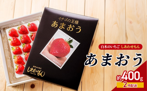 いちご 2月配送 しあわせもん あまおう 化粧箱 1箱 いちご職人 白木のいちご イチゴ 苺 果物 デザート ※配送不可：沖縄・離島 2193677 - 福岡県大刀洗町