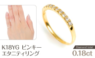 ピンキー エタニティリング 0.18CT R3996DI-Y NSAN004-1