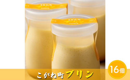 こがね町プリン16個 北海道 滝川市 プリン ぷりん スイーツ おやつ オヤツ お菓子 おかし 菓子 デザート 2194933 - 北海道滝川市
